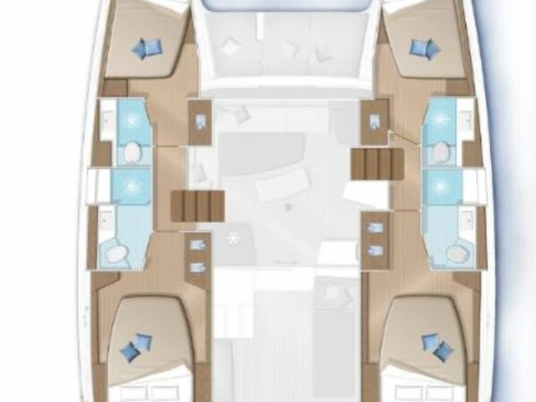 Wynajem łodzi Lagoon Lagoon 42 w Ao Po na SamBoat 