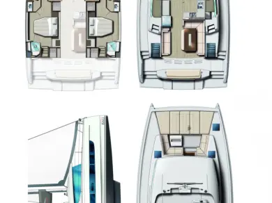 Wynajem Katamaran Bali z patentem 