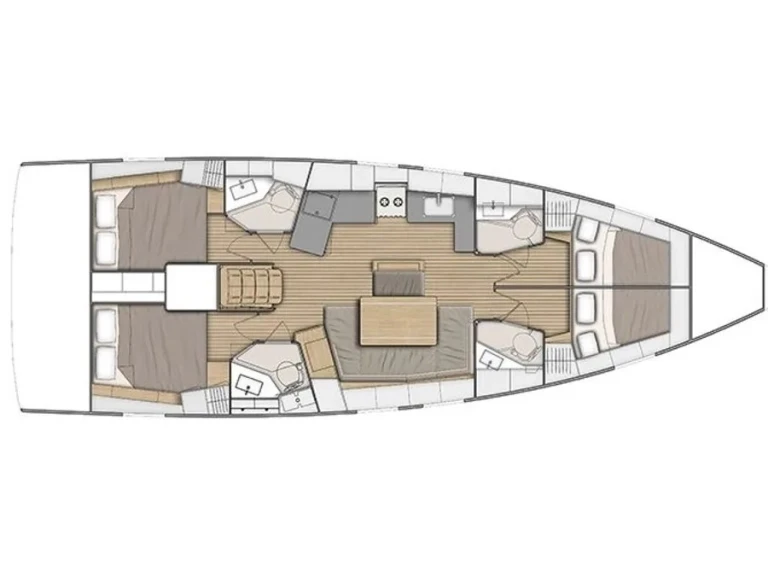 Wynajem łodzi Kos tanio Oceanis 46.1