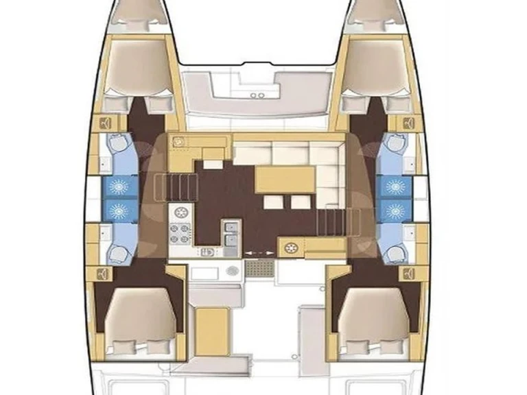 Wynajem Katamaran w Fethiye - Lagoon Lagoon 410 S2