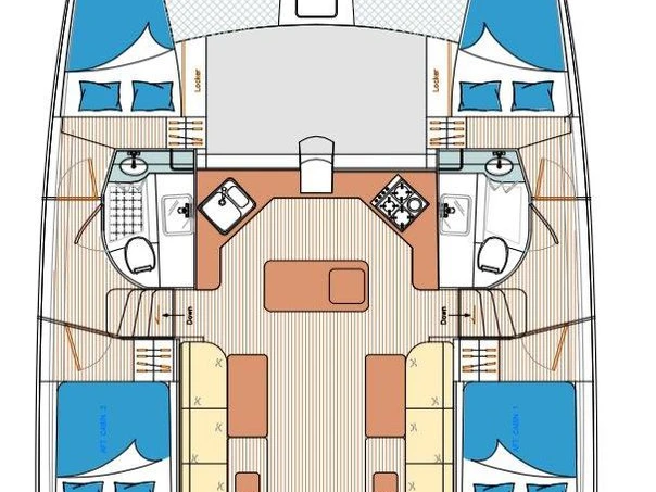 Wynajem łodzi Island Spirit Yachts Island Spirit 410 w Mai Khao na SamBoat 