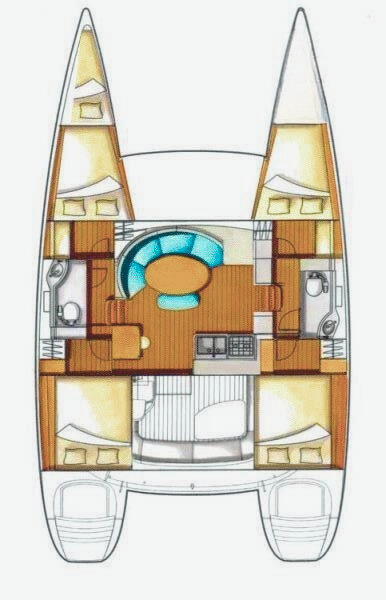 Wynajem w Ko Samui (Koh Samui)- Lagoon Lagoon 380 na SamBoat