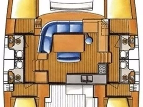 Wynajem Katamaran Lagoon z patentem 