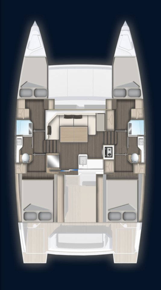 Wynajem Katamaran w Pirovac - Aventura Aventura 37