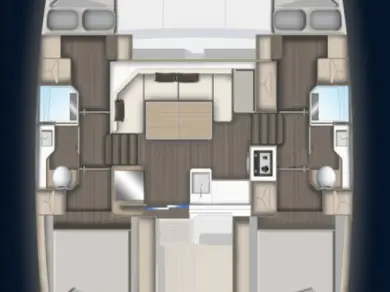 Wynajem Katamaran w Pirovac - Aventura Aventura 37