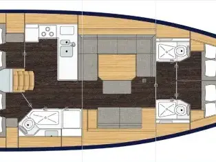 Wynajem Żaglowiec Bavaria z patentem 