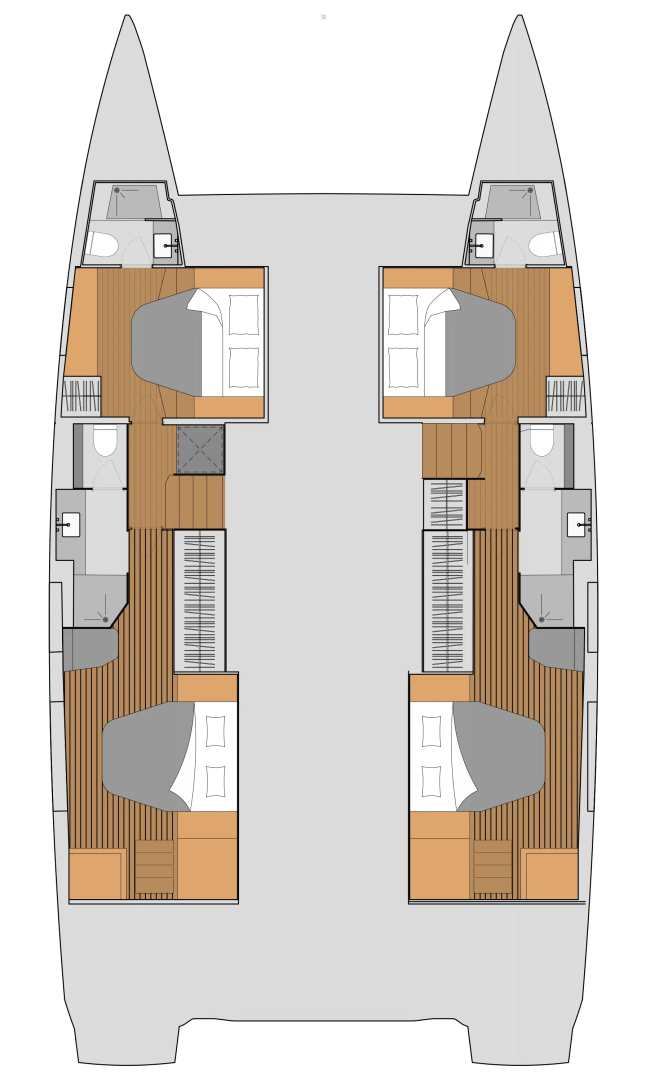 Wynajem łodzi Fountaine Pajot Aura 51 w La Rochelle na SamBoat 