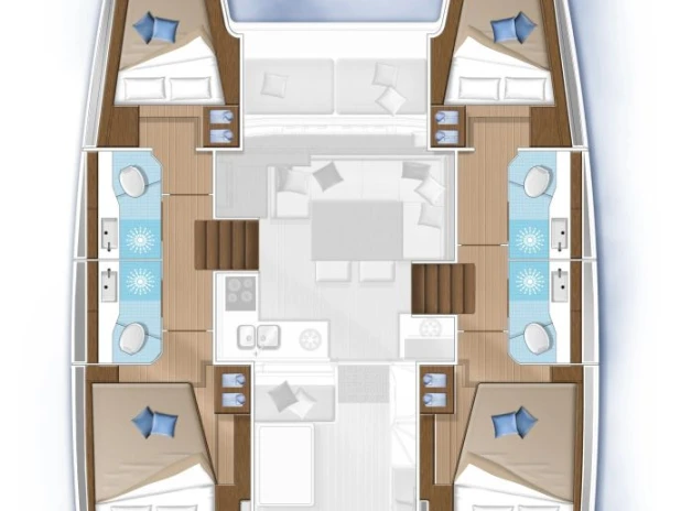 Wynajem w Paraty- Lagoon Lagoon 40 na SamBoat