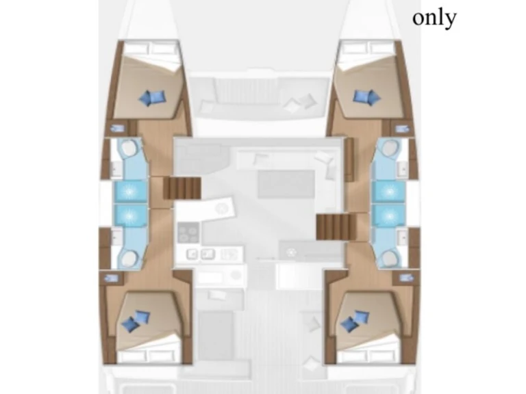 Wynajem łodzi Lagoon Lagoon 46 w Furnari na SamBoat 