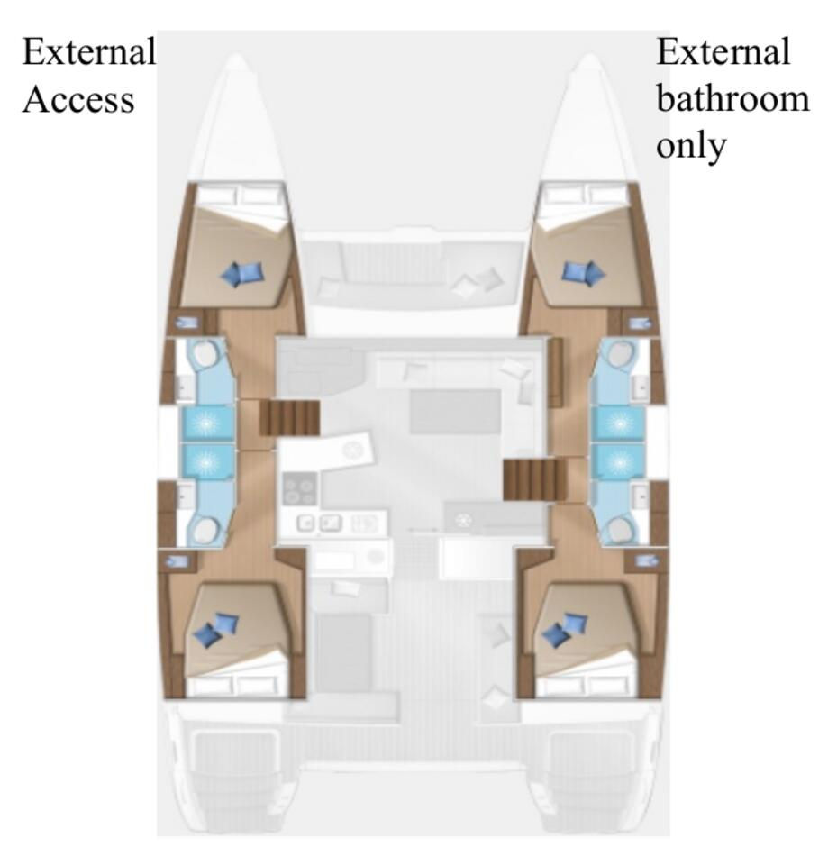 Wynajem łodzi Lagoon Lagoon 46 w Furnari na SamBoat 