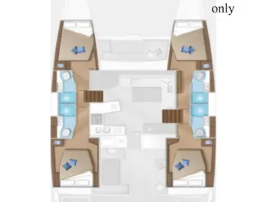 Wynajem łodzi Lagoon Lagoon 46 w Furnari na SamBoat 