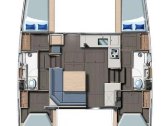 Wynajmij Katamaran z lub bez skippera Leopard Catamarans / Robertson & Caine w Furnari