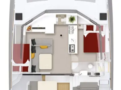 Neel Neel 43 między profesjonalistami a osobami prywatnymi w Toulon