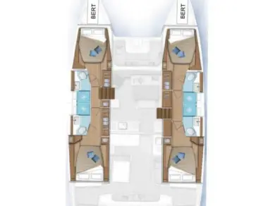 Wynajem łodzi Road Town tanio Lagoon 46