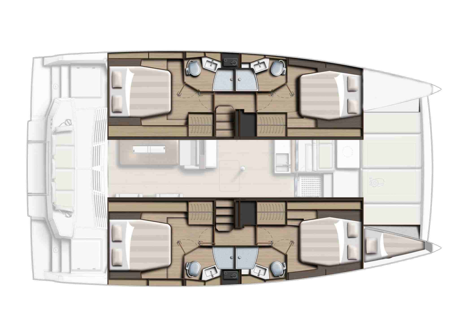 Wynajem łodzi Parham Town tanio Bali 4.4