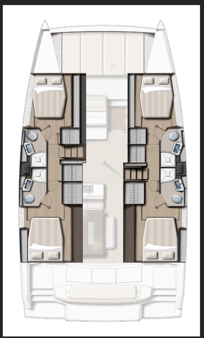 Wynajem Katamaran w Parham Town - Bali Bali 4.6