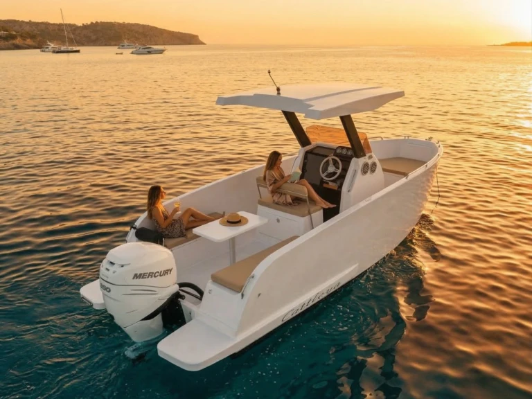 Wynajem Motorówka Cattleya z patentem 