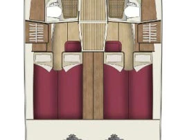 Wynajmij Sas Vektor ADRIANA 44 w Biograd na Moru