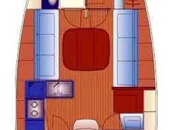 Wynajem Żaglowiec Bavaria z patentem 