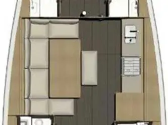 Dufour Dufour 460 Grand Large między profesjonalistami a osobami prywatnymi w Trogir