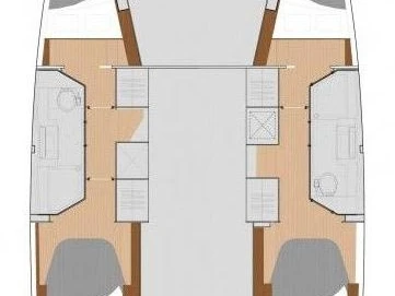 Fountaine Pajot Lucia 40 między profesjonalistami a osobami prywatnymi w Biograd na Moru