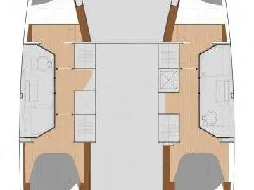 Fountaine Pajot Lucia 40 między profesjonalistami a osobami prywatnymi w Biograd na Moru