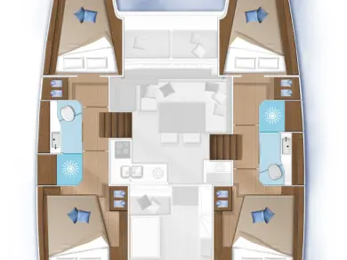 Wynajem łodzi Lagoon Lagoon 40 w Sibenik na SamBoat 