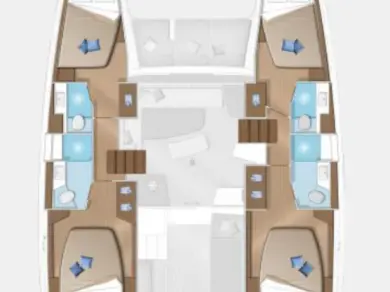 Wynajem Katamaran w Tropea - Lagoon Lagoon 42