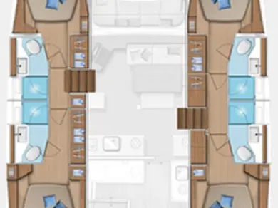 Wynajmij Lagoon Lagoon 46 w Trogir