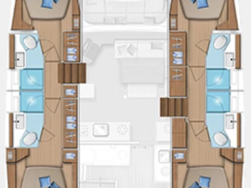 Wynajem łodzi Lagoon Lagoon 46 w Sibenik na SamBoat 