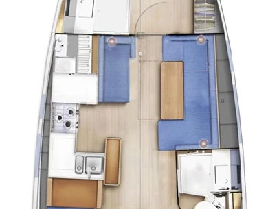 Wynajmij Jeanneau Sun Odyssey 410 w Castellammare di Stabia