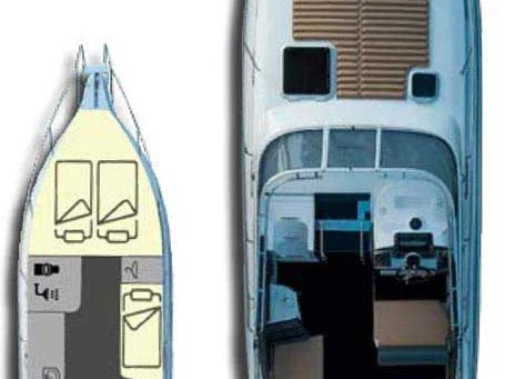 Wynajem łodzi Jezera tanio Öchsner SRX30