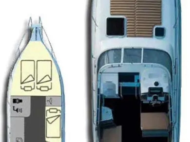 Wynajem łodzi Jezera tanio Öchsner SRX30