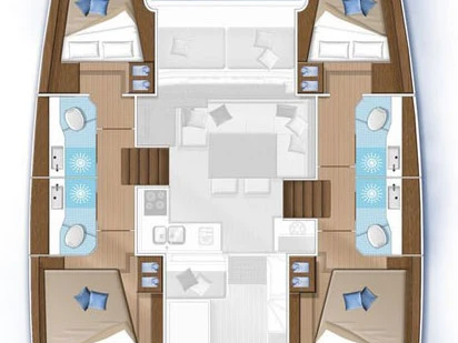 Wynajmij Katamaran z lub bez skippera Lagoon w Palma de Mallorca