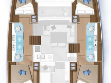 Wynajmij Katamaran z lub bez skippera Lagoon w Palma de Mallorca