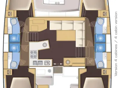 Wynajem w Palma de Mallorca- Lagoon Lagoon 450 na SamBoat