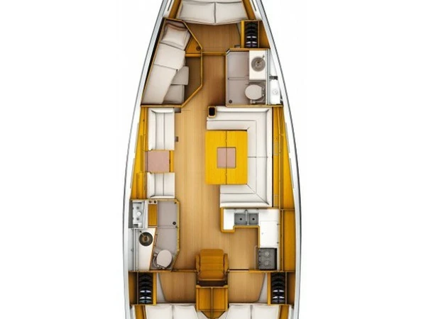 Jeanneau Sun Odyssey 439 między profesjonalistami a osobami prywatnymi w San Miguel De Abona