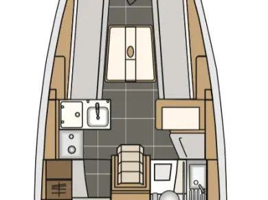 Wynajem Żaglowiec w Kaštela - Elan Elan E3