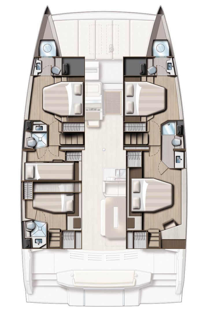 Wynajem łodzi Road Town tanio Bali 4.8