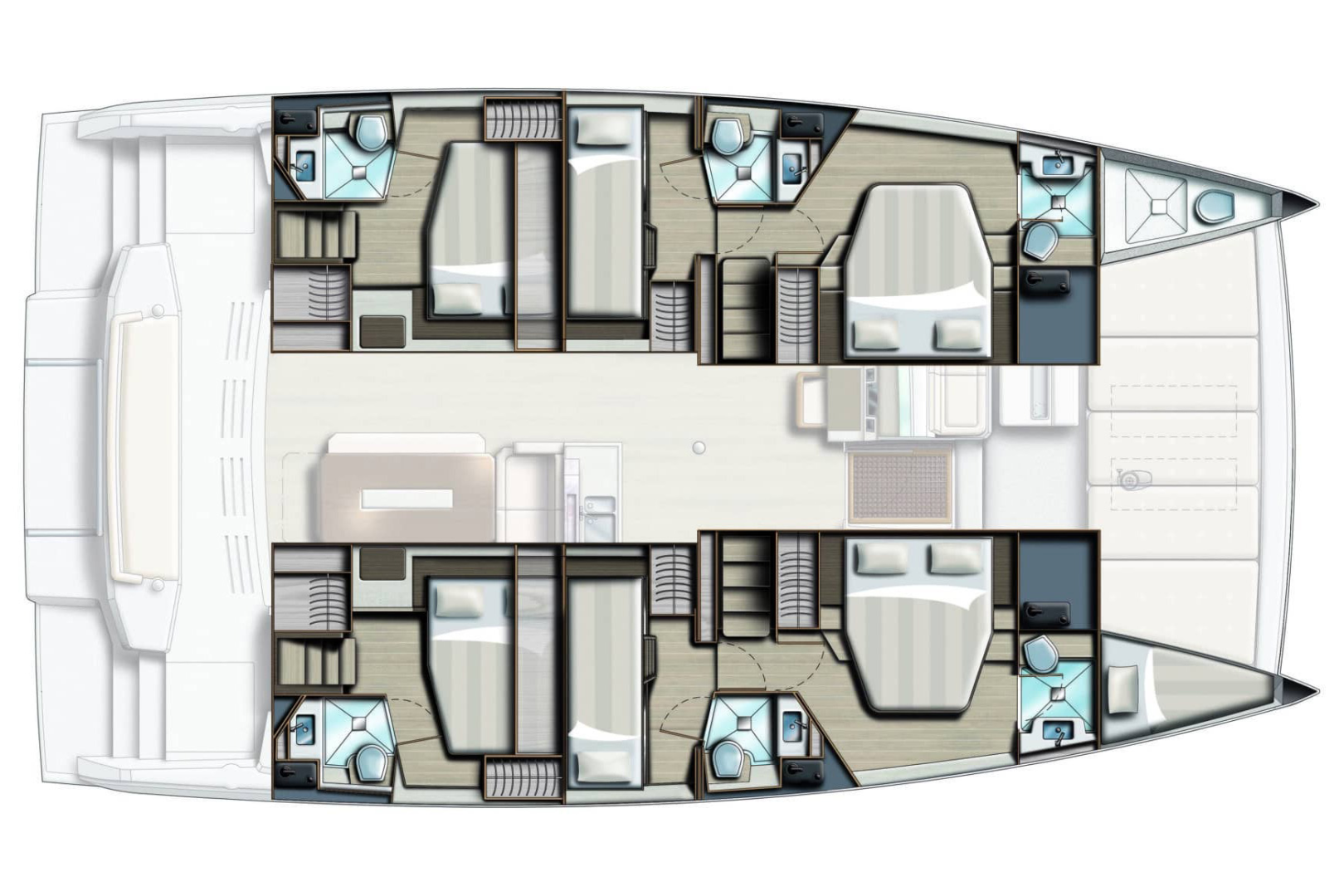 Wynajmij Katamaran z lub bez skippera Bali w Road Town