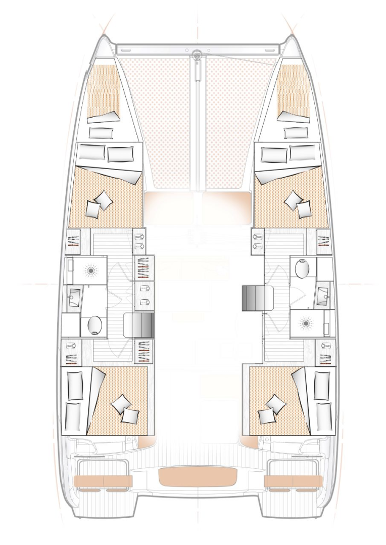 Katamaran do wynajmu w Donji Seget w najlepszej cenie