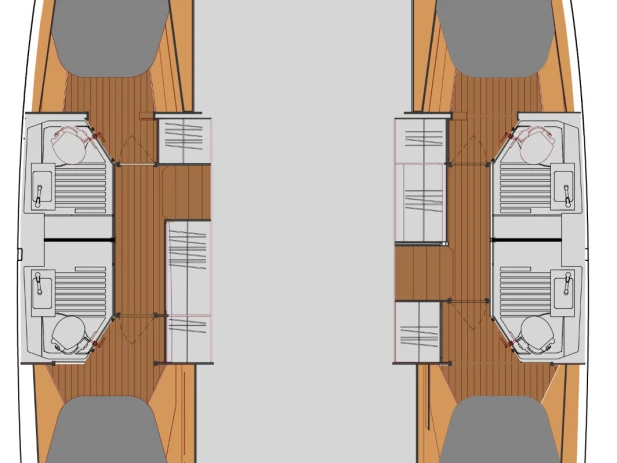 Wynajem Katamaran w Donji Seget - Fountaine Pajot Astrea 42