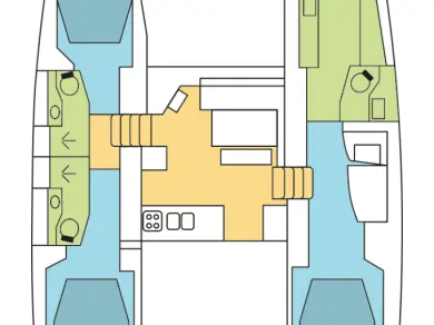 Wynajmij Katamaran z lub bez skippera Lagoon w Road Town