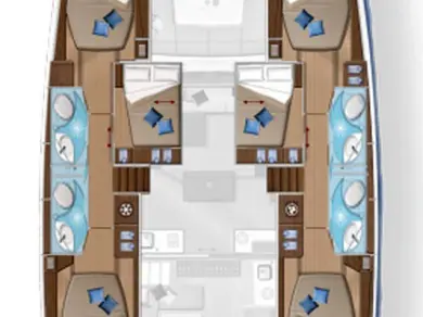 Wynajmij Katamaran z lub bez skippera Lagoon w Donji Seget