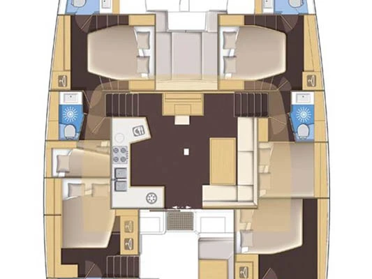 Wynajmij Katamaran z lub bez skippera Lagoon w Palma de Mallorca