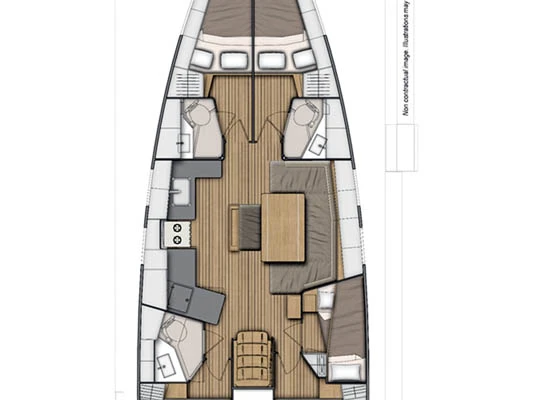 Wynajmij Bénéteau Oceanis 46.1 w Donji Seget