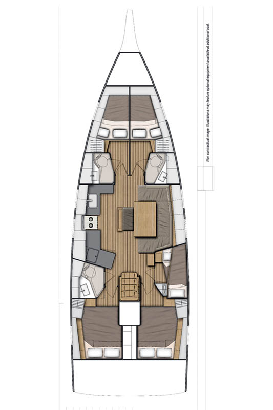 Wynajmij Bénéteau Oceanis 46.1 w Donji Seget