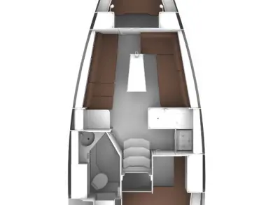 Wynajem Żaglowiec Bavaria z patentem 
