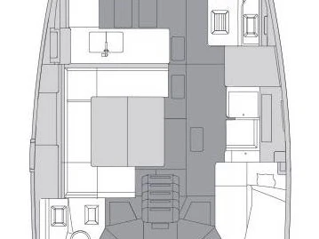 Wynajem Żaglowiec w Kaštela - Elan Impression 50.1