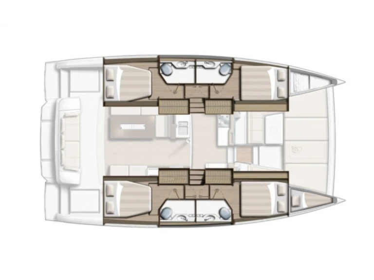 Wynajem Katamaran w Biograd na Moru - Bali Bali 4.2